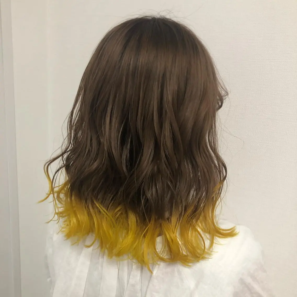 セミロング カラー マンツーマンサロン 🤍Tanakaのヘアスタイル