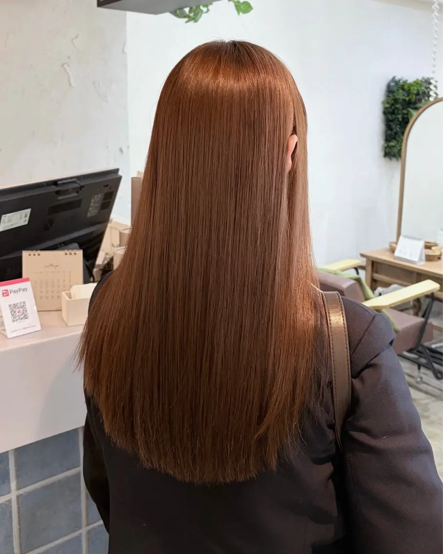 ロング カラー ベージュカラー ダブルカラー カット ヘアカラー 🏹MIYU¦抜け感 ×柔らかカラーのヘアスタイル