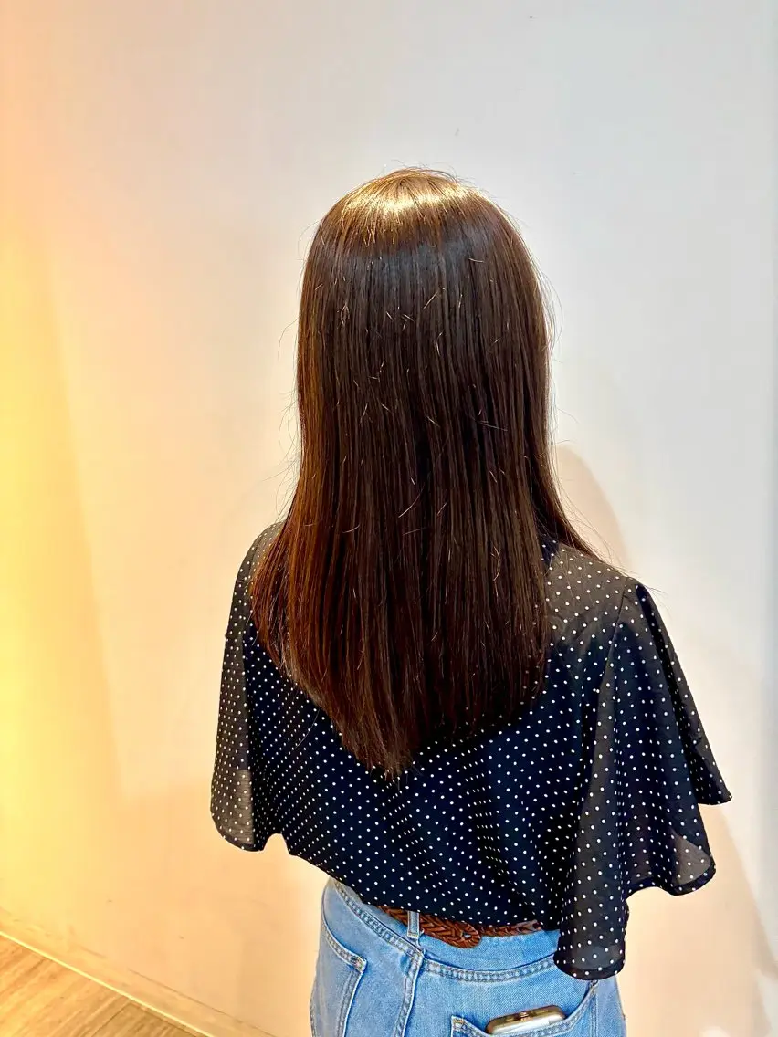 ロング 新横浜 CLOVER 本店/田中ゆいのヘアスタイル