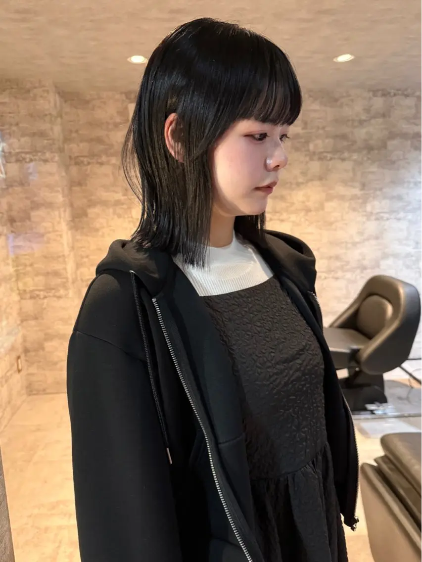 ショート カラー 透明感カラー カット ヘアカラー トリートメント mai / linoah˚✧のヘアスタイル