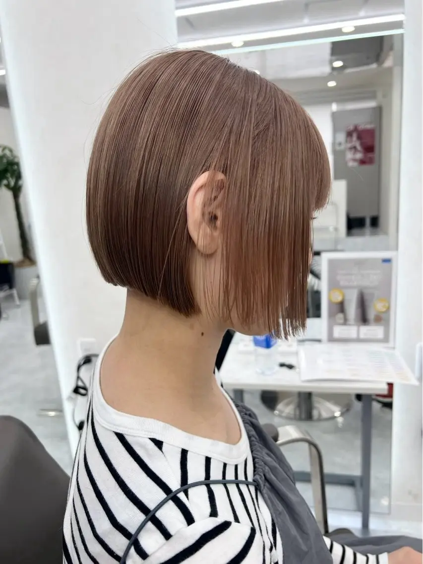 ショート カラー いずみ カラーモデル募集⭐️のヘアスタイル