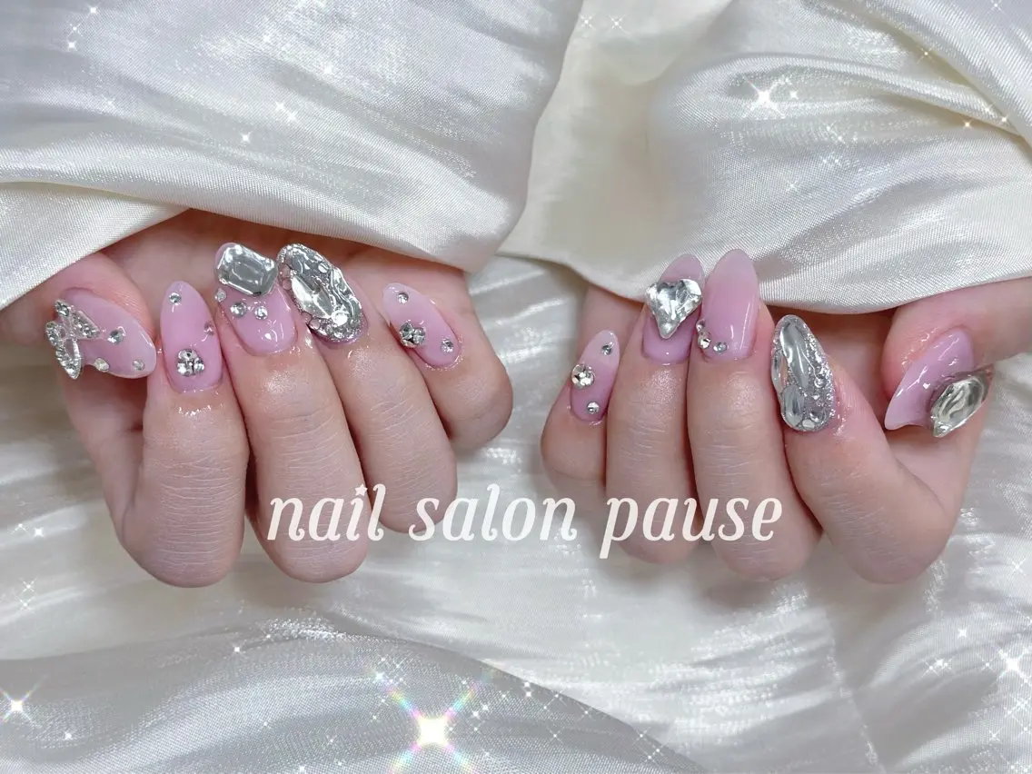 ネイル ハンドネイル ハンドケア nail salon pause✨のネイルデザイン