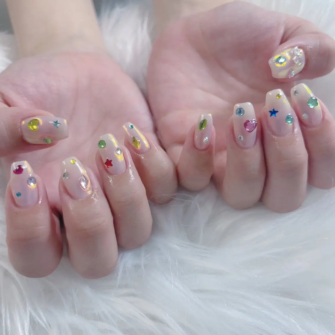 ネイル Maya 🧊🫧‪／渋谷のネイルデザイン