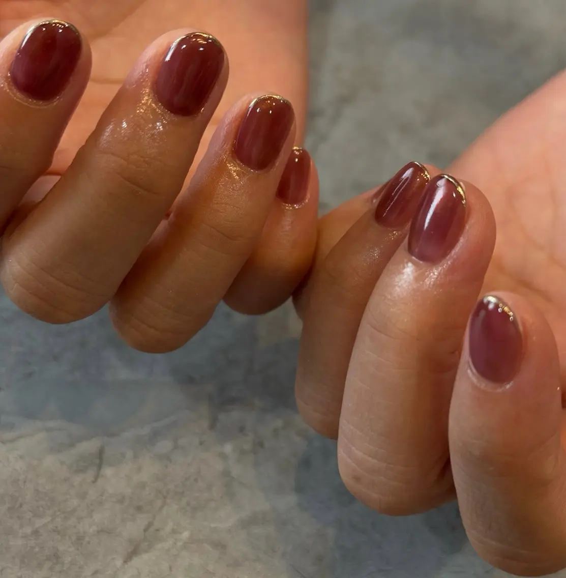 ネイル ミラーネイル ハンドネイル Blé nailのネイルデザイン