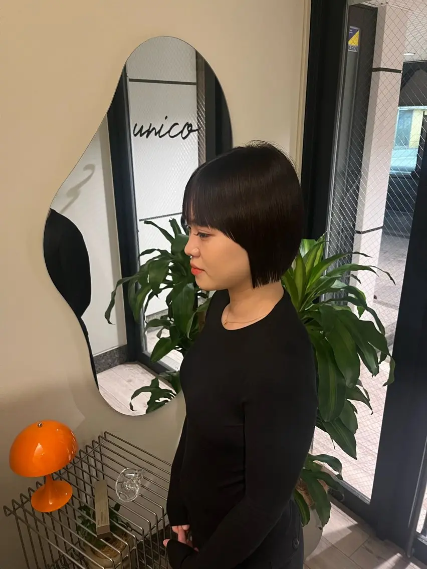 ショート ショートボブ ボブ ショートヘア カット 山本 彩香のヘアスタイル