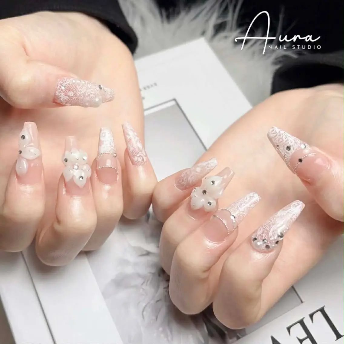 ネイル ハンドネイル Aura Nail HanNaのネイルデザイン