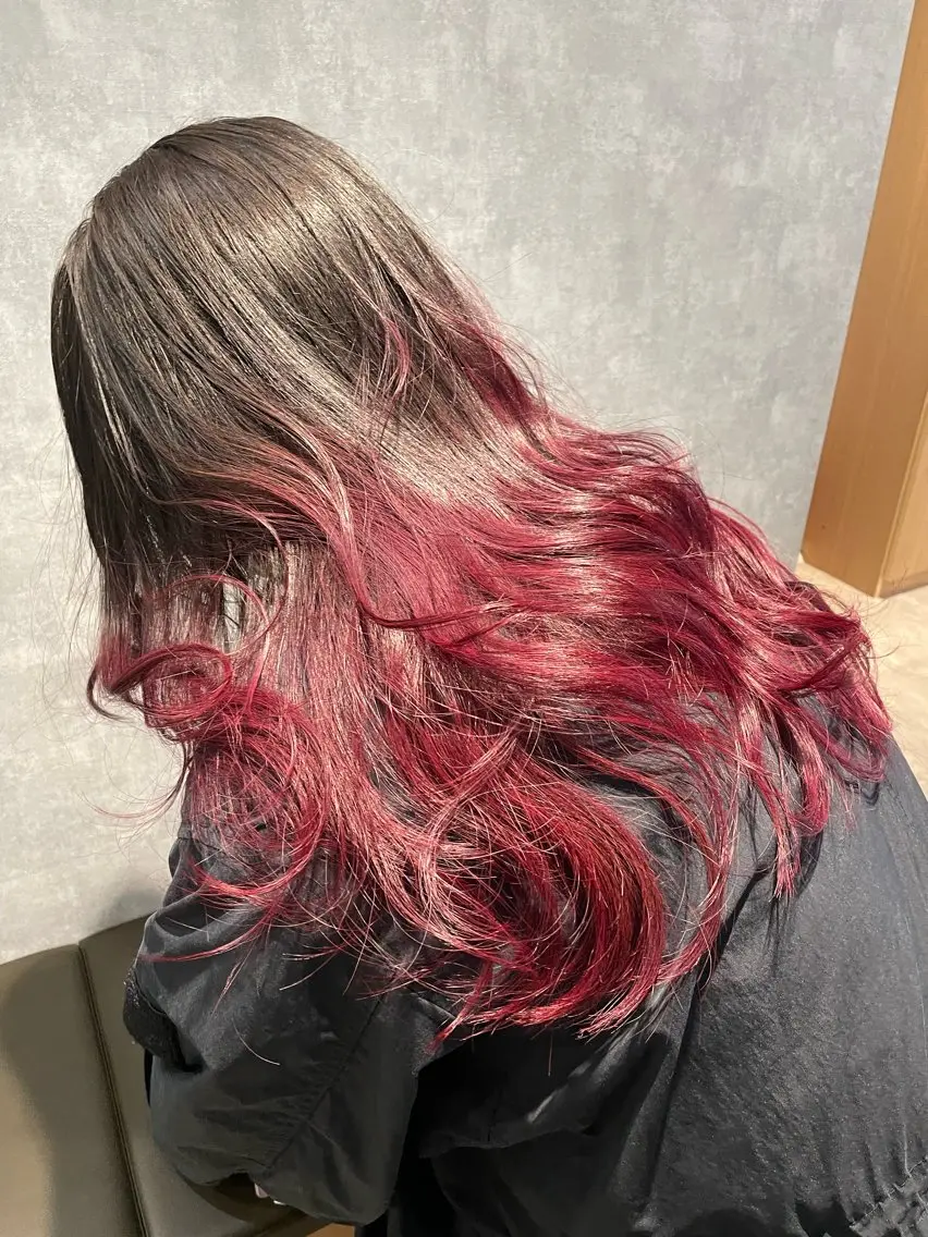 ロング カラー 透明感カラー/推しカ ラー☁️JURAのヘアスタイル
