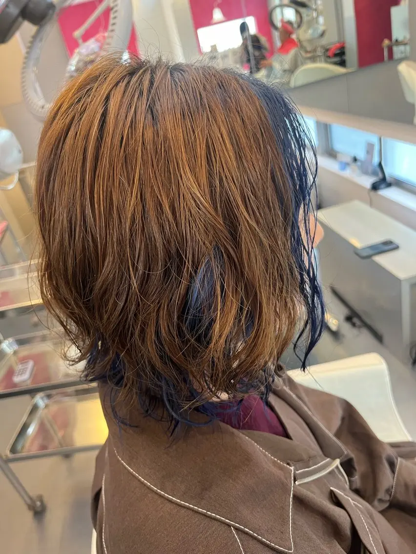 ミディアム たぢ みずほのヘアスタイル