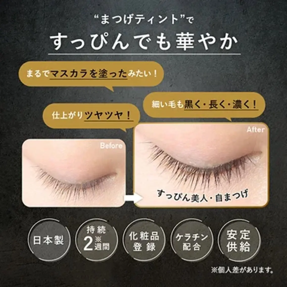 🩵ラッシュリフト+マスカラティント🩵の写真