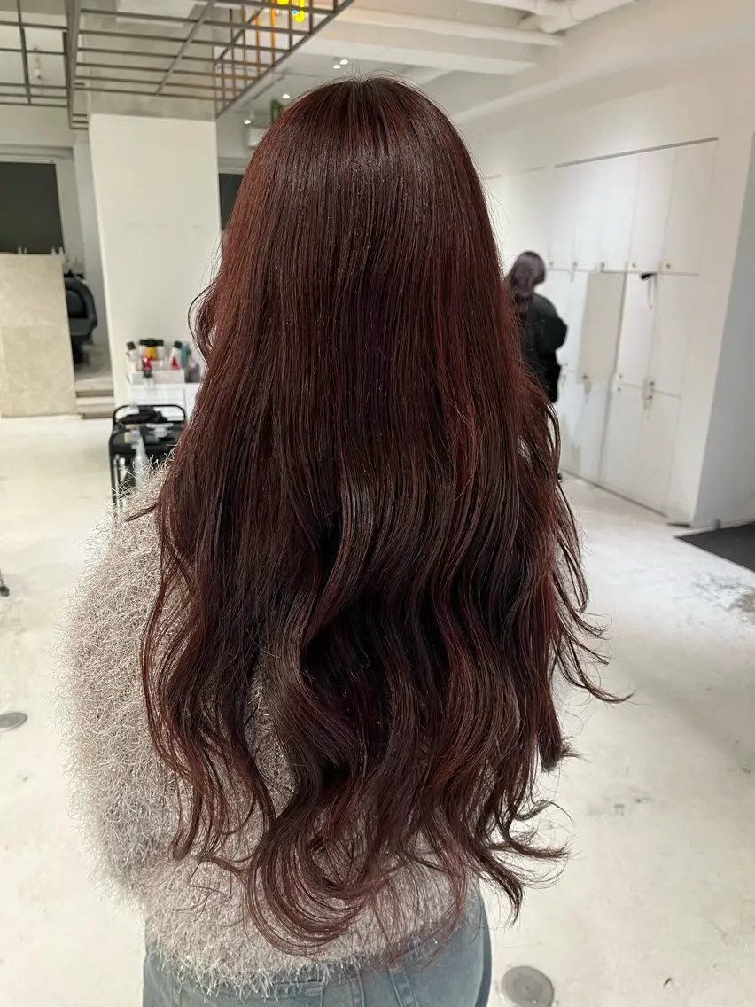 ロング ヘアカラー 透明感color ˚✧₊amuのヘアスタイル