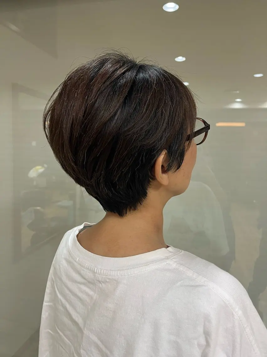 カットモデル(ミディアム〜ショート〜メンズ)の写真