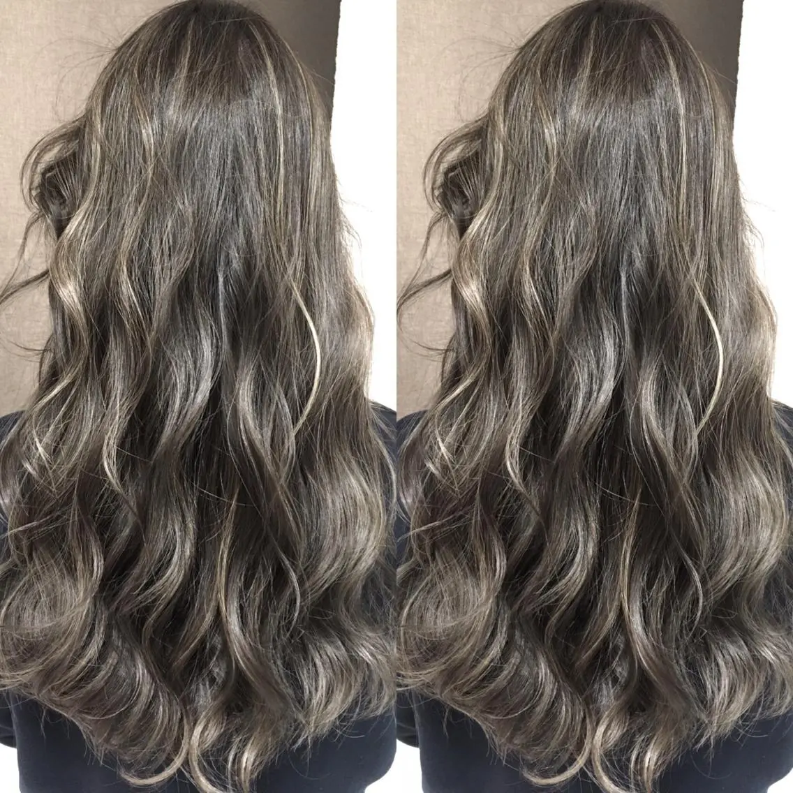 ロング カラー ハイライトカラー 3Dハイライト ハイライト ヘアカラー トリートメント 井上 一平のヘアスタイル