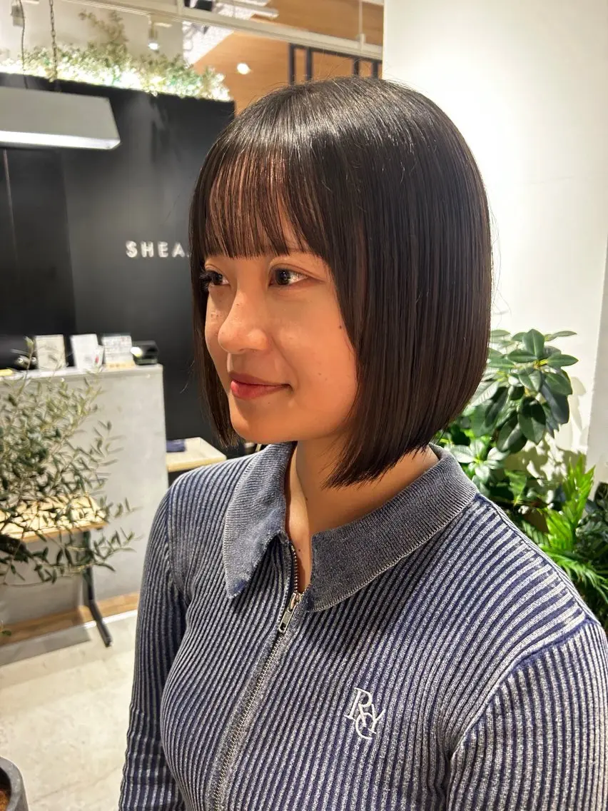 ショート 暖色カラー 奥村陽花のヘアスタイル