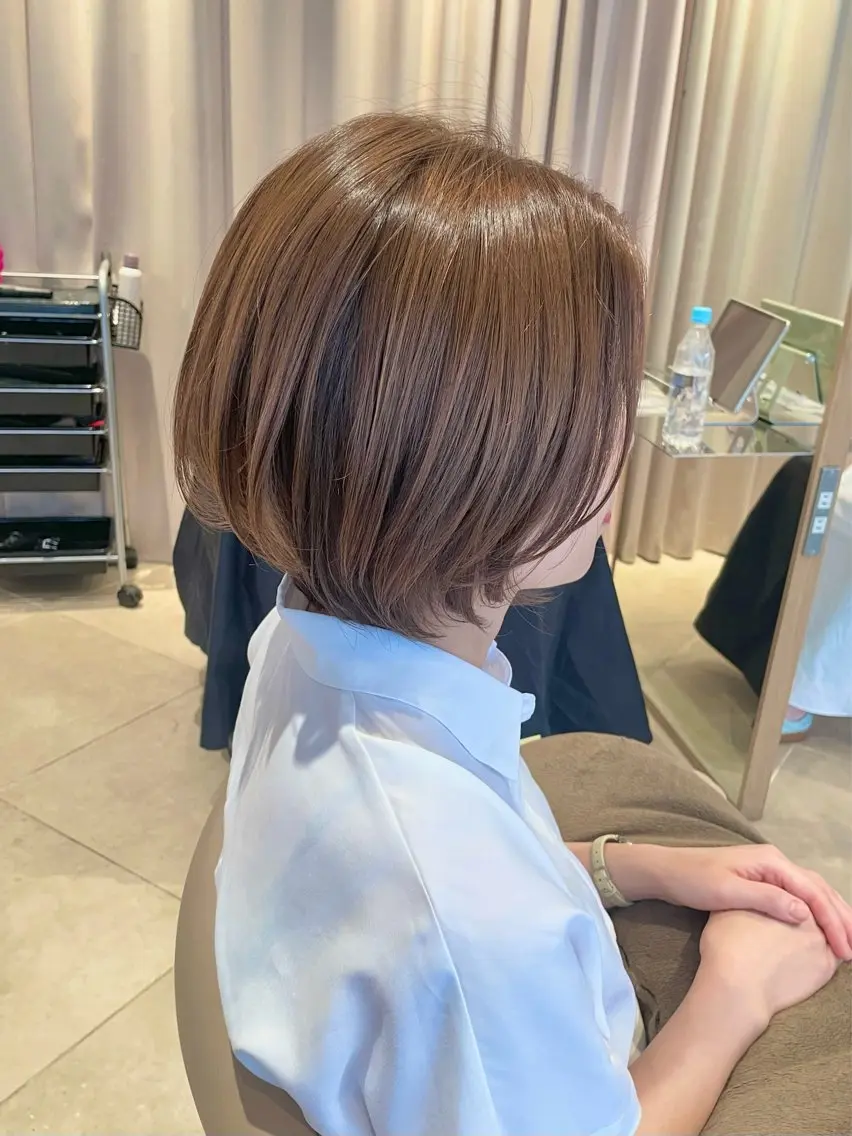 ショート ショートボブ ボブ ショートヘア カット RINA 🦋🫧のヘアスタイル