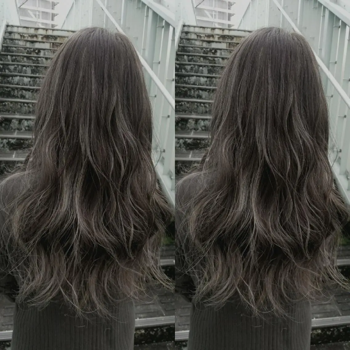 ロング 今中 小百合のヘアスタイル