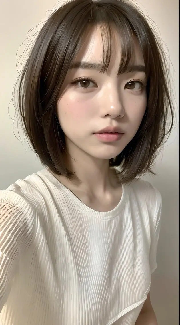 ミディアム 奈那🪼🦋 カットモデル募集🎀のヘアスタイル
