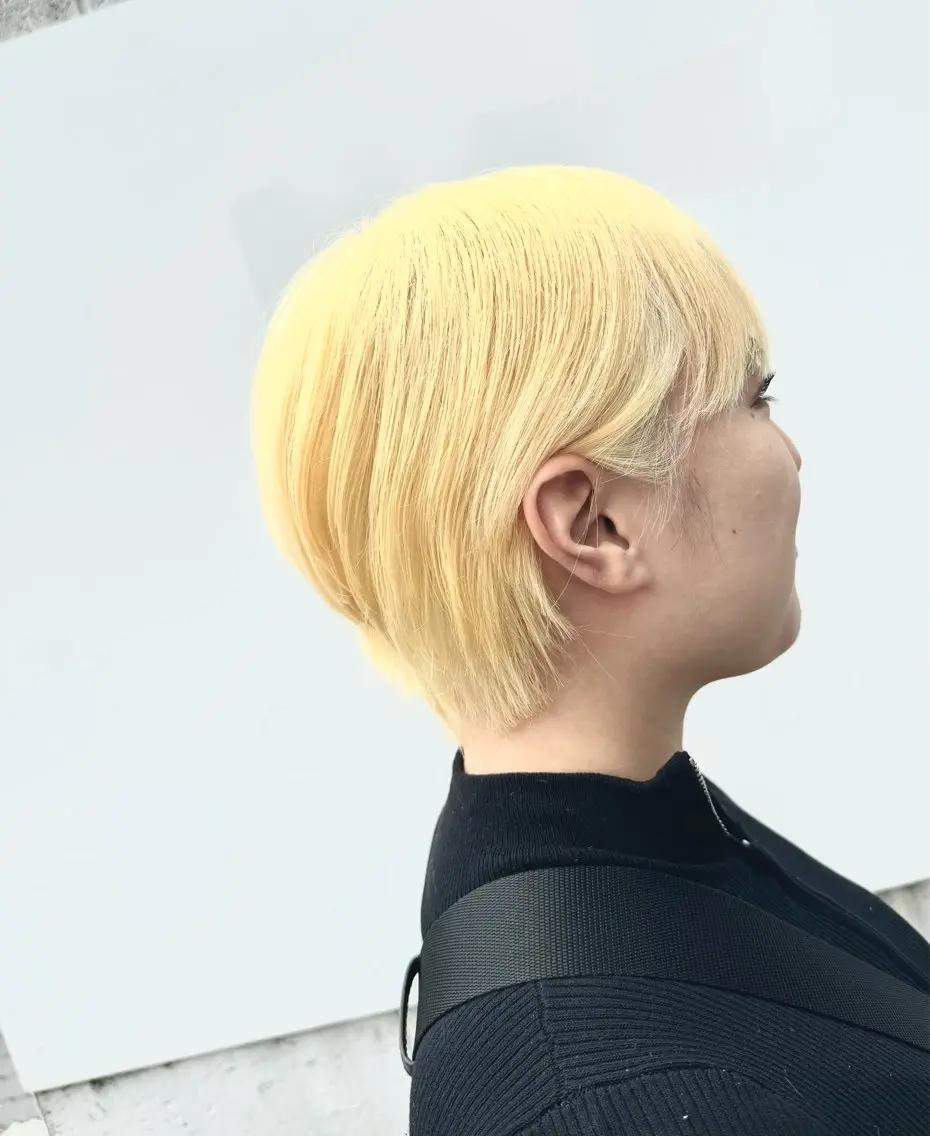 ショート カラー カット ヘアカラー トリートメント ANSA  hair かいりのヘアスタイル