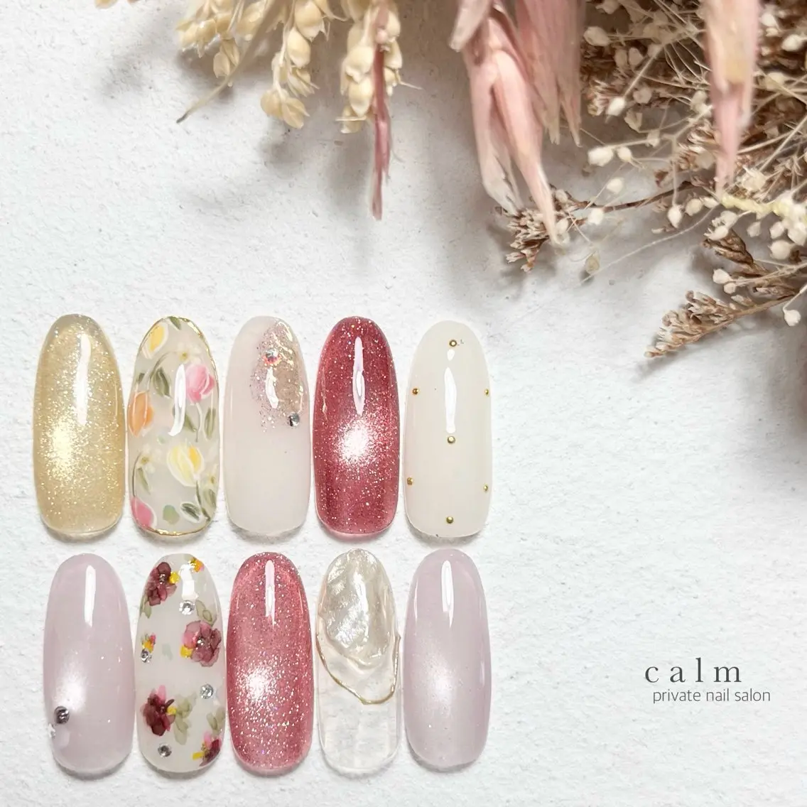 ネイル ハンドネイル calm 〔ｶｰﾑ〕のネイルデザイン