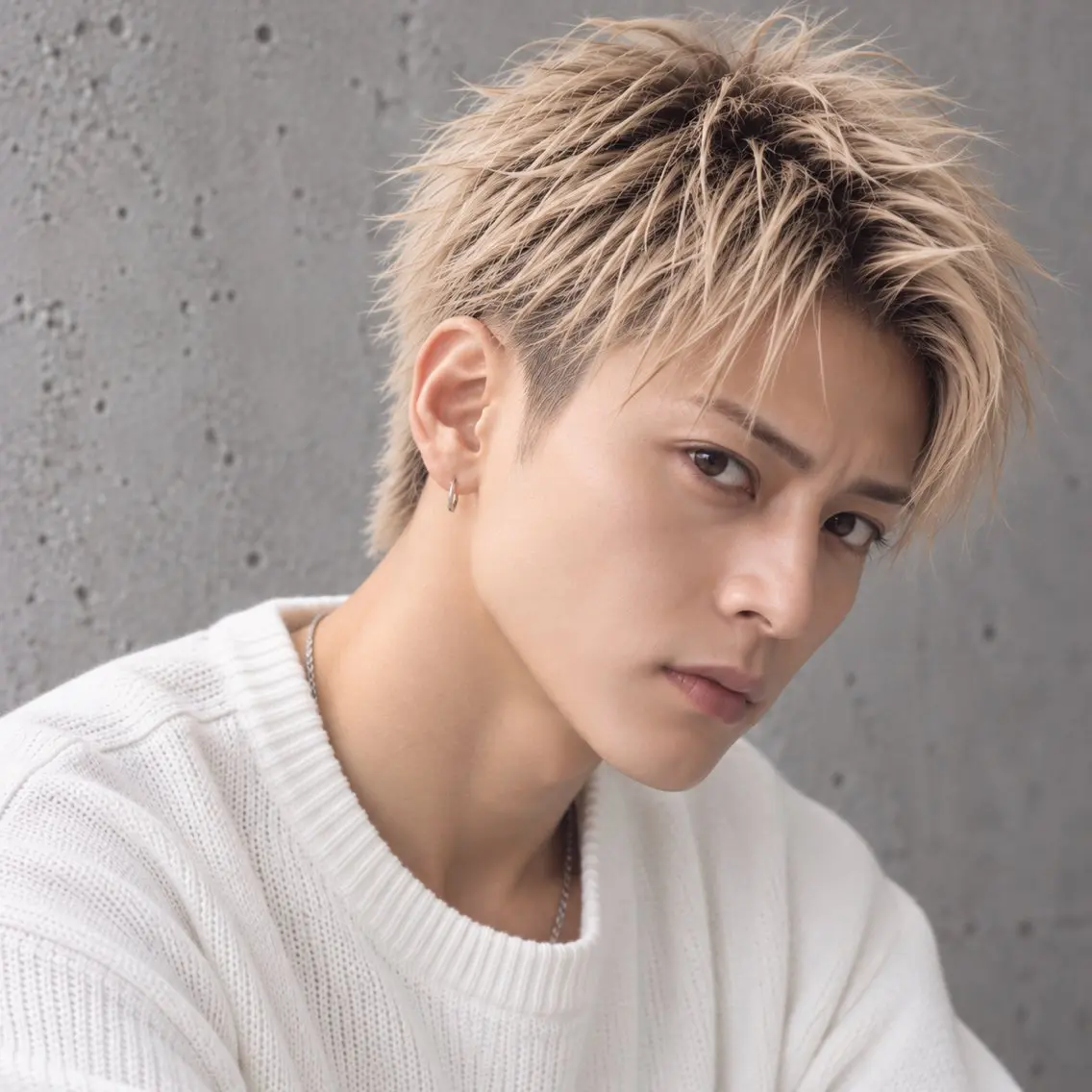 メンズ Lumiere 鈴木翔平のヘアスタイル