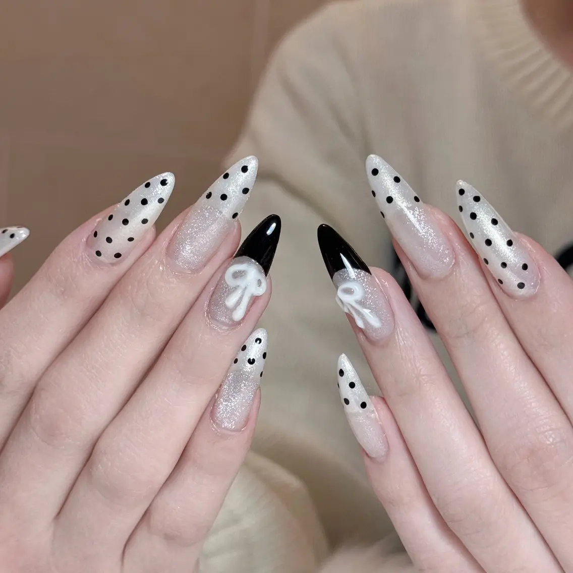 ネイル マグネットネイル ワンホンネイル nailsalon ChuColaのネイルデザイン