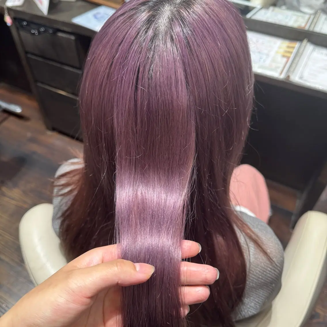 ブリーチなしワンカラーモデル 2,500円の写真