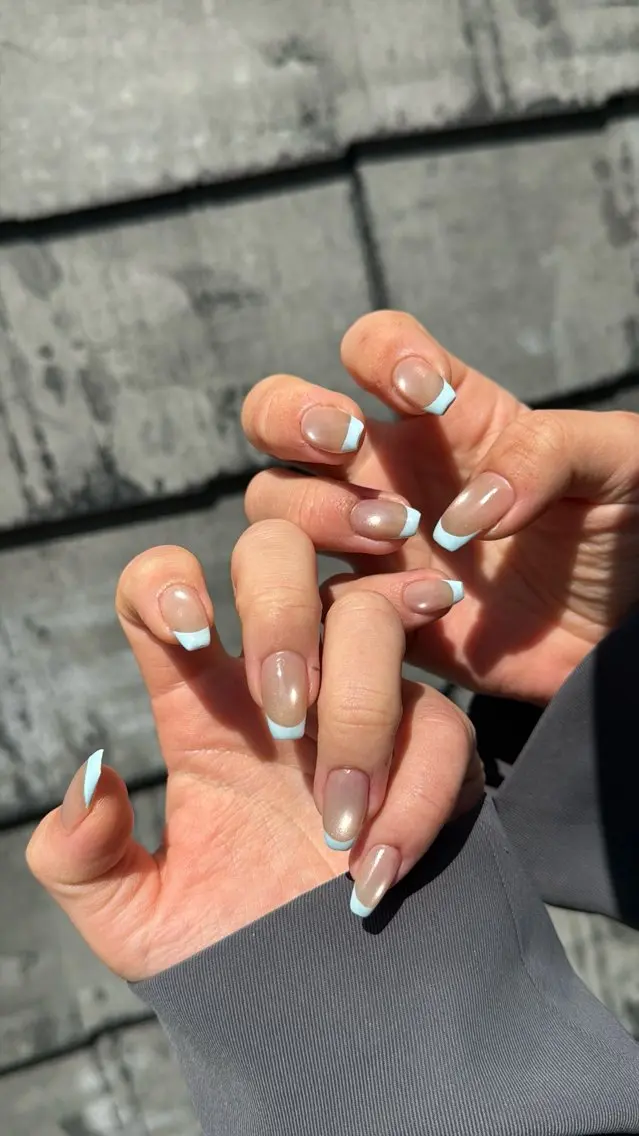 ネイル フラッシュネイル フラッシュマグ フットネイル フレンチネイル 韓国ネイル SAKU nail 作島茜のネイルデザイン