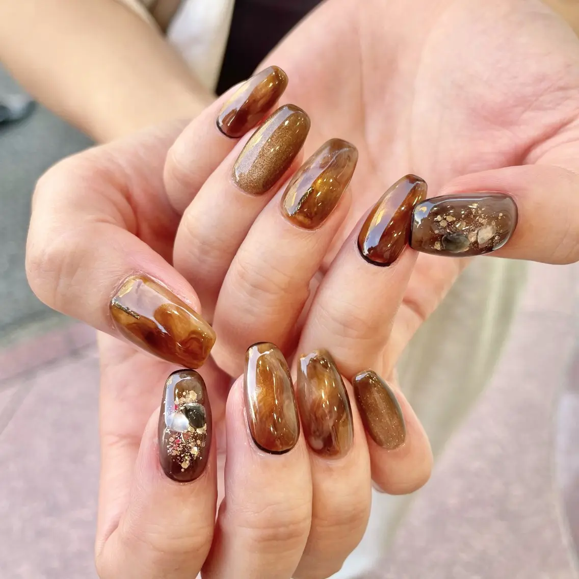 ネイル ハンドネイル Ash関内ネイリスト 荒木のネイルデザイン