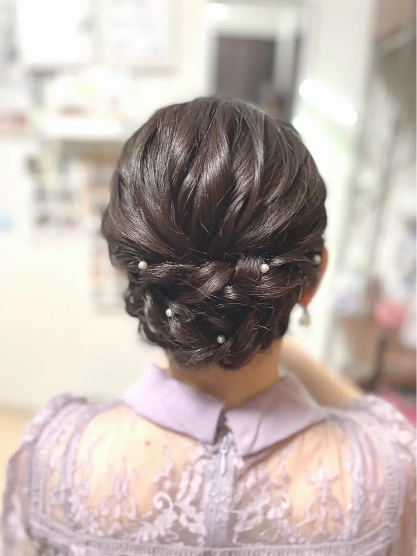 【土日祝新規】ヘアセット👧👩の写真