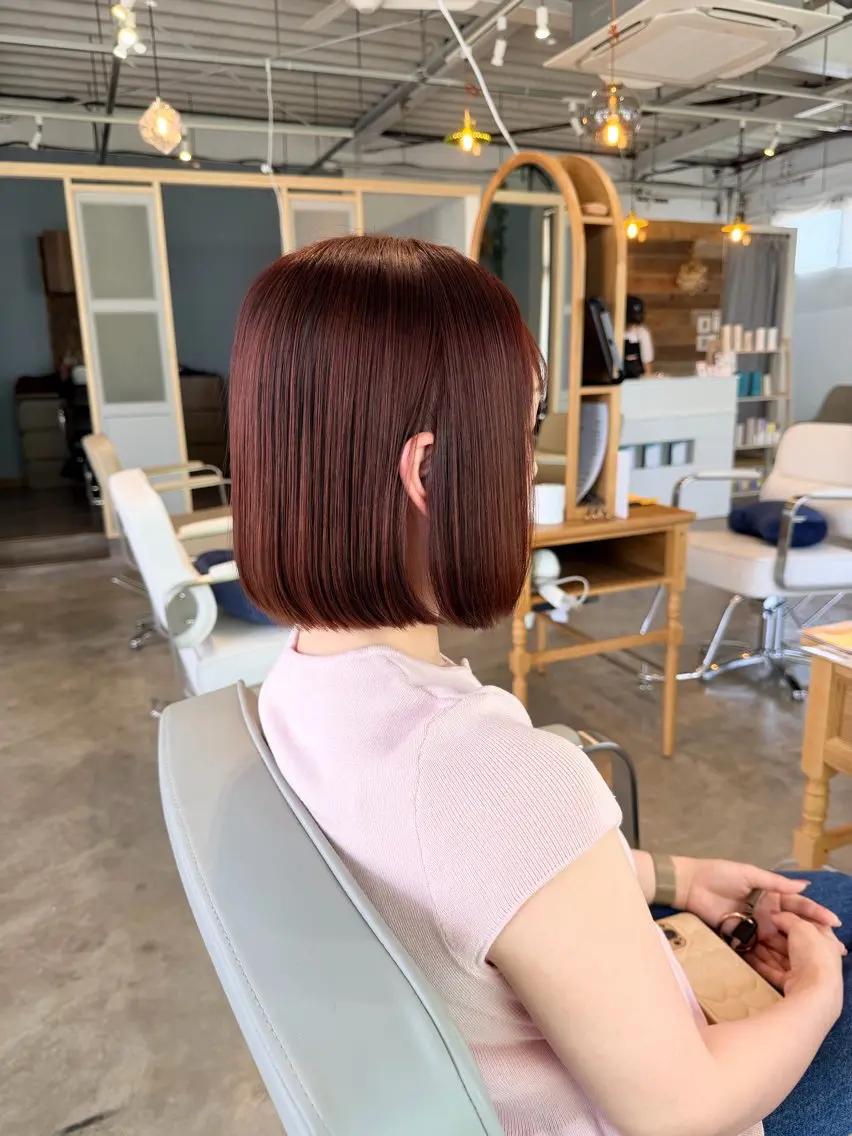 ショート カラー ヘアアレンジ カット ヘアカラー トリートメント 似合わせ×店長 🍊Raimu🍊のヘアスタイル