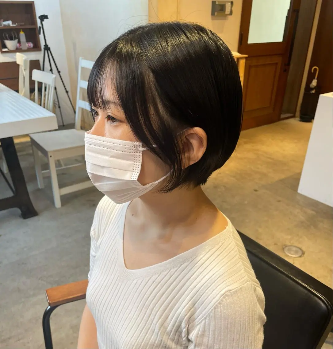 ショート カラー パーマ ヘアアレンジ マツエク・マツパ アイブロウ テラ mimi.のマツエク・マツパデザイン