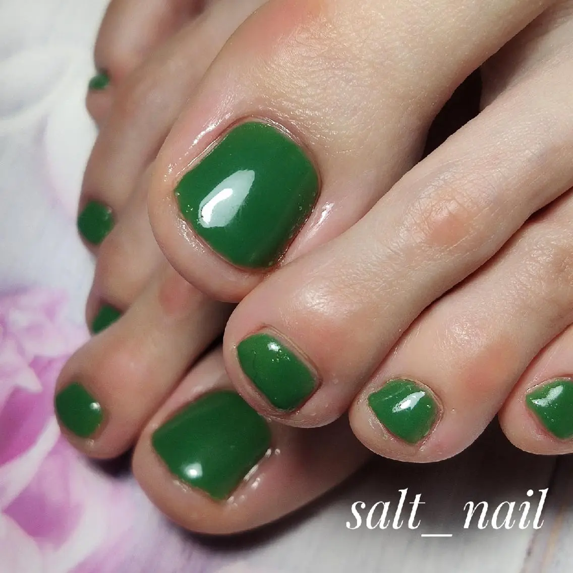 ネイル フットネイル 個人サロン saltnailのネイルデザイン