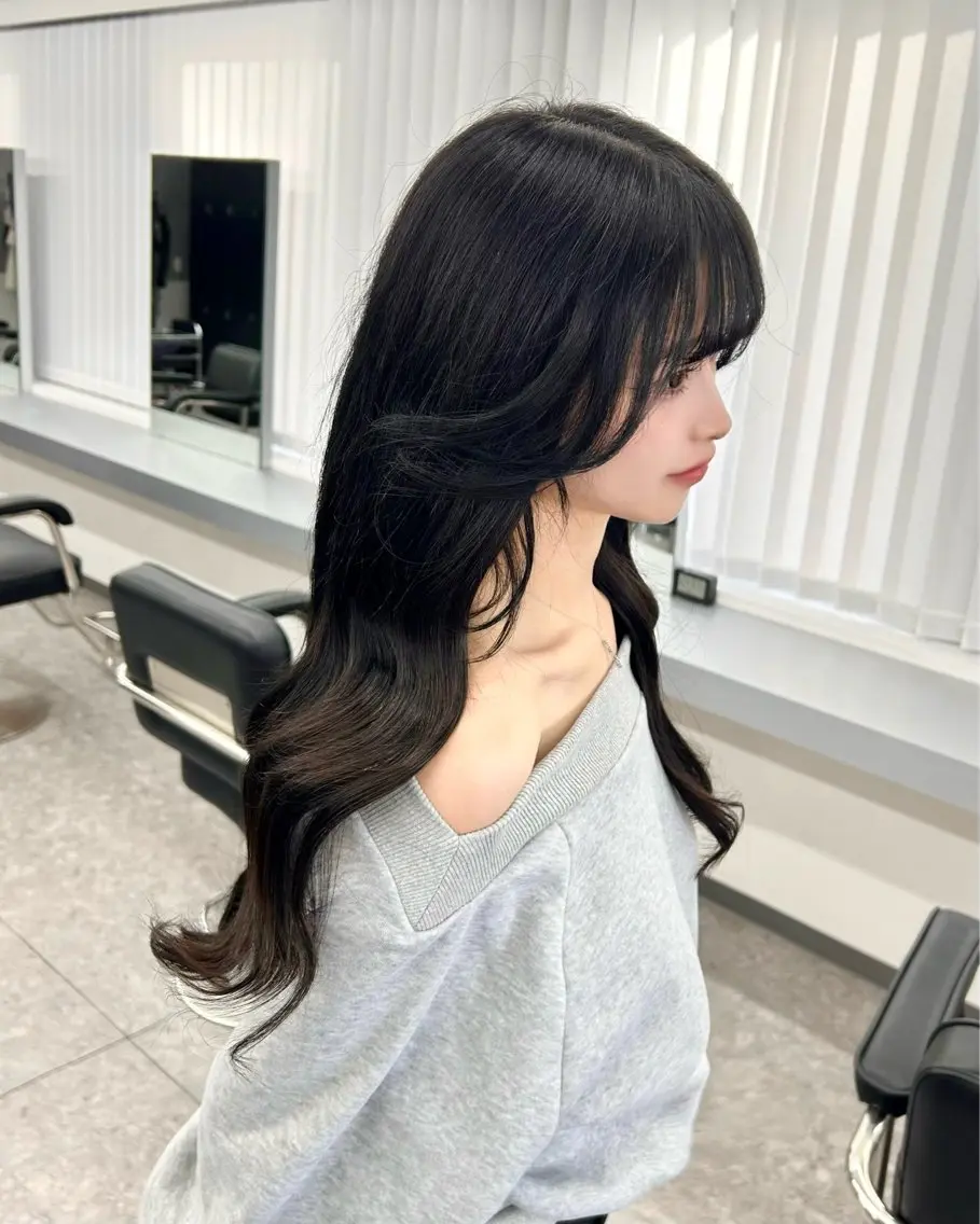 ロング nanaka 🤍韓国ワンホンヘアのヘアスタイル