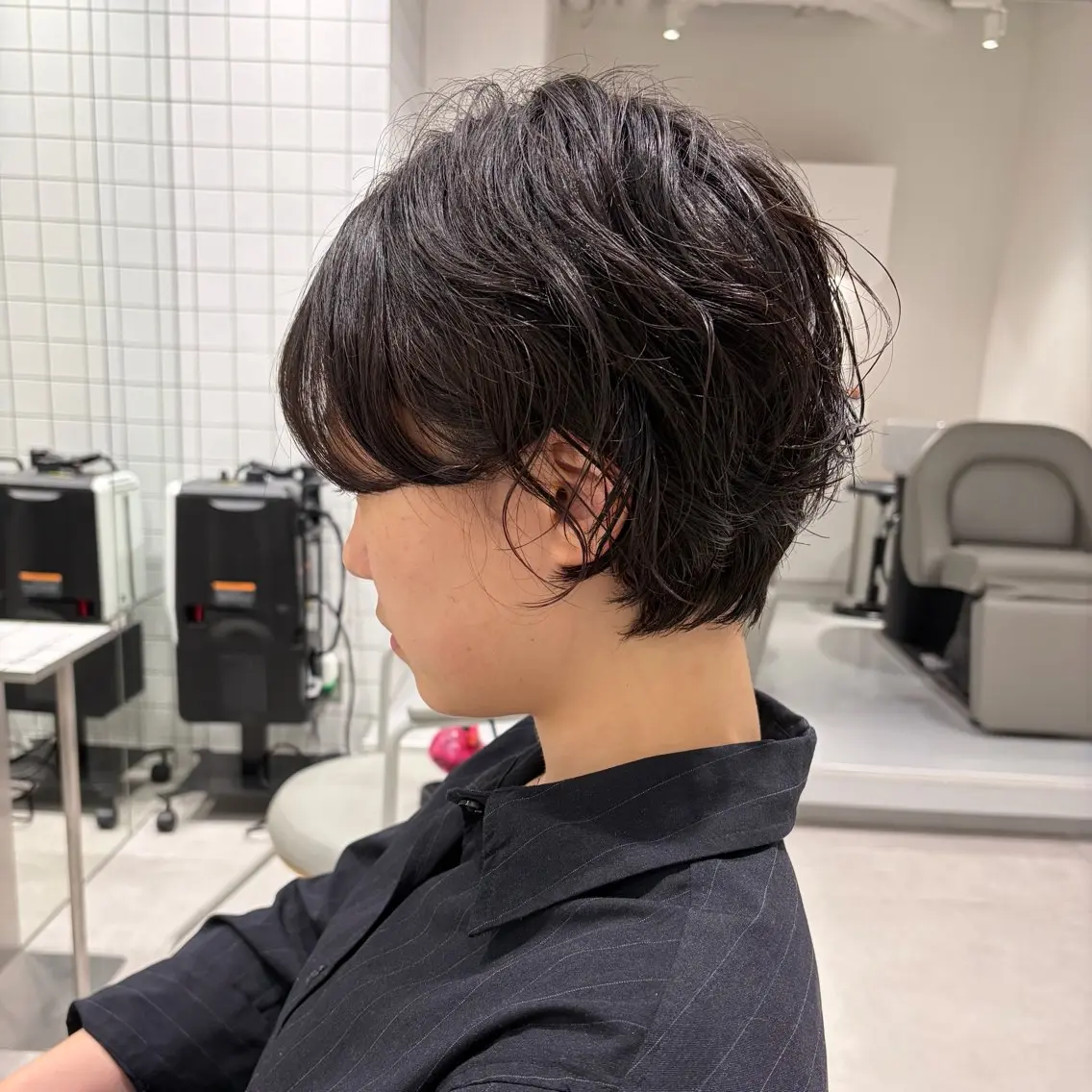 ショート パーマ カット パーマ HARUHI 銀座 美容師౨ৎ⋆˚のヘアスタイル
