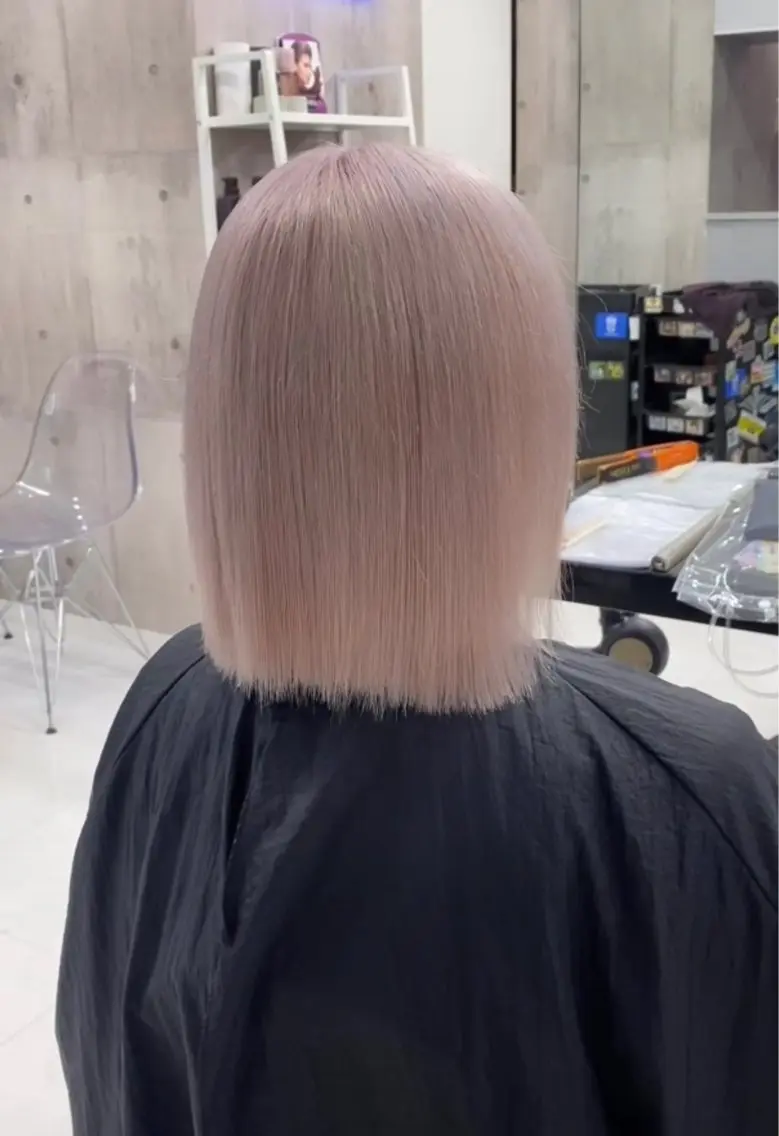ミディアム カラー ヘアアレンジ メンズ ヘアカラー 🌈【🎀ヘアデザイ ナー🎀】✨ノン✨のヘアスタイル