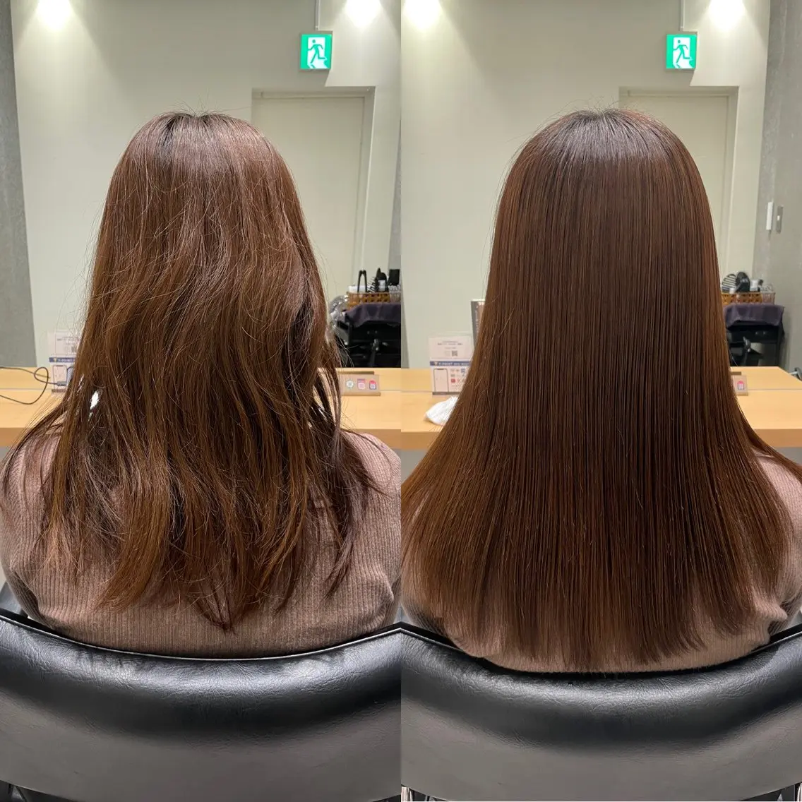 セミロング 髪質改善 トリートメント トリートメント ヘッドスパ 髪質改善ヘアケア 艶髪特化/上田のヘアスタイル