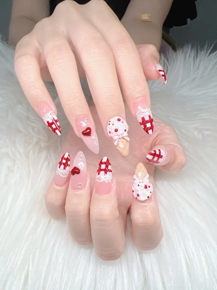 ネイル Lee Nails チップ長さだし専門店のネイルデザイン