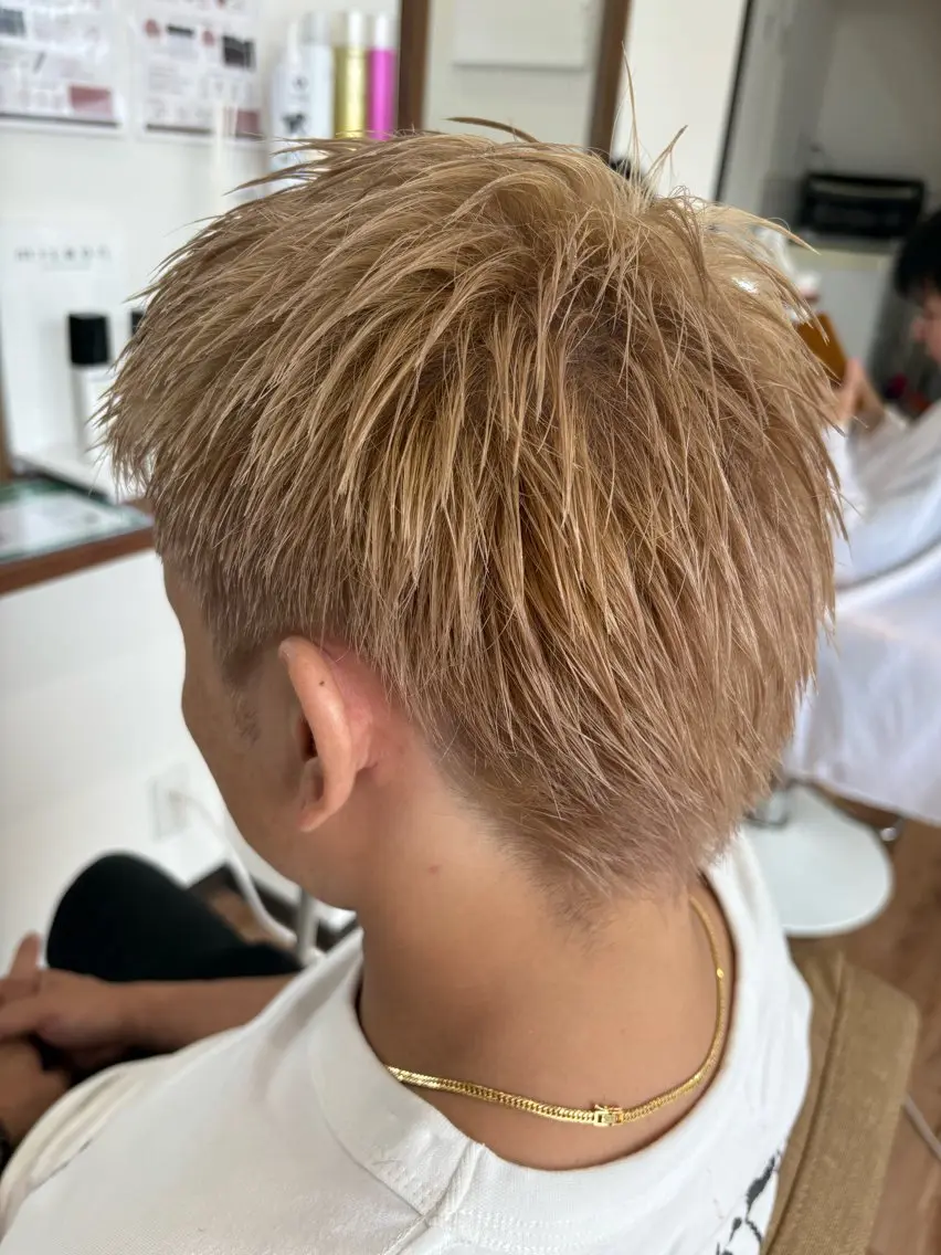 ショート カット ヘアカラー hairs 897のヘアスタイル