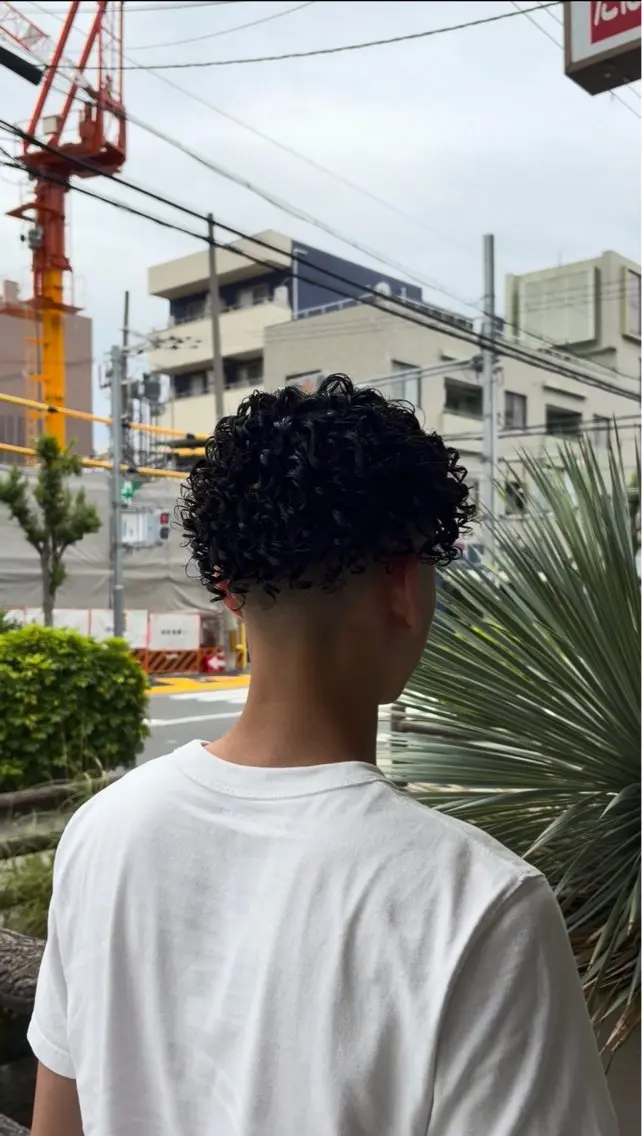 ミディアム カット tidehair 晃希　コウキのヘアスタイル