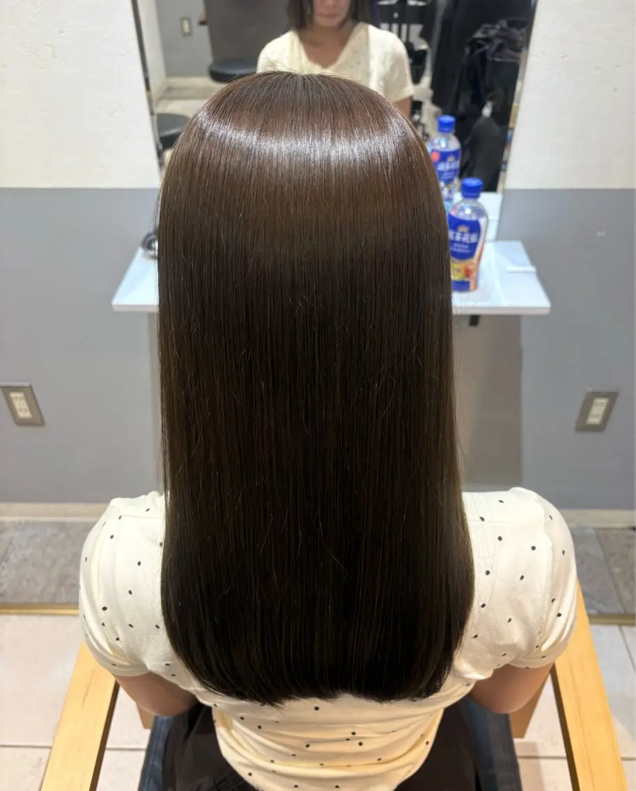 ロング ヘアカラー GiseL六本松/ sawaのヘアスタイル