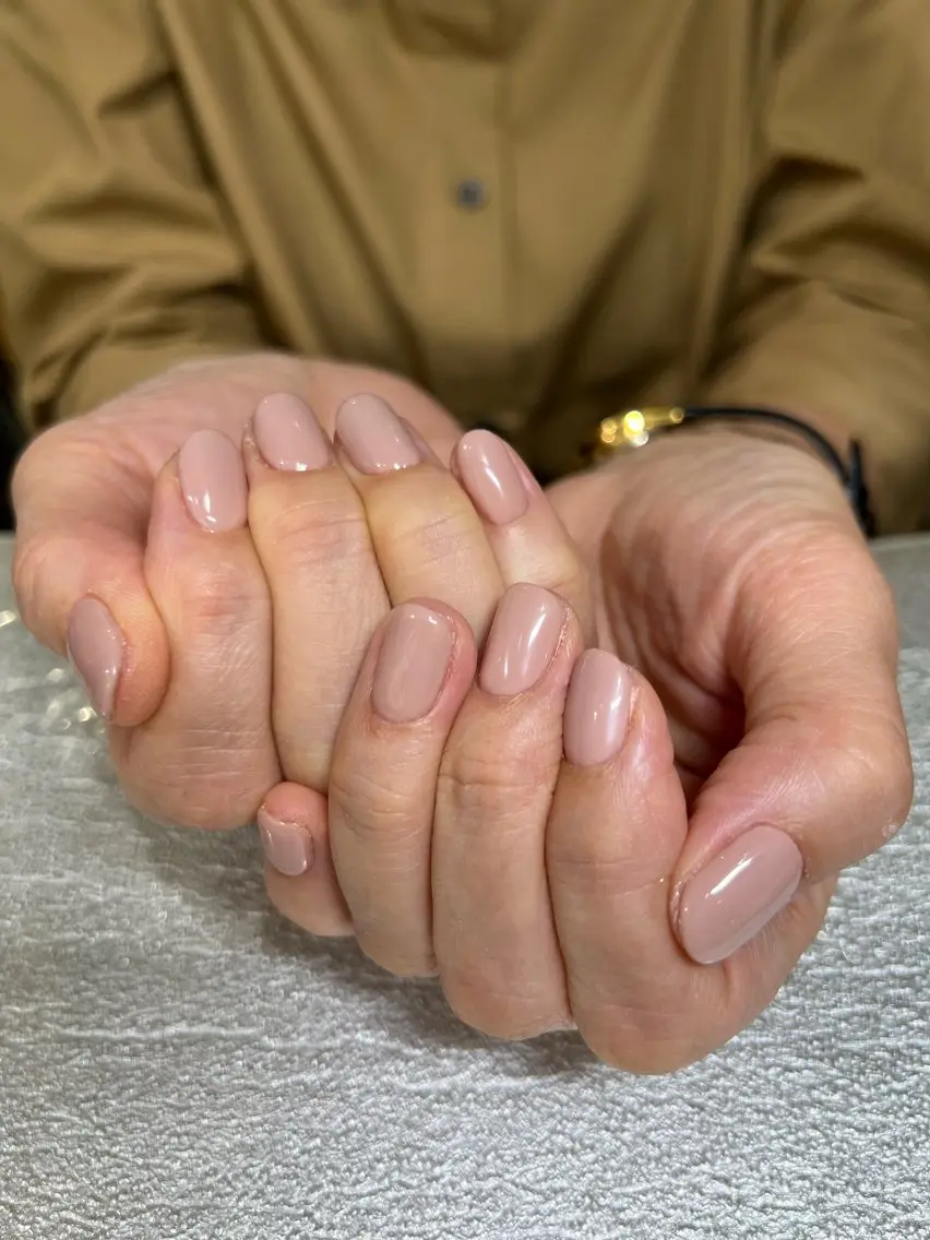 ネイル パープル イエティ .のネイルデザイン