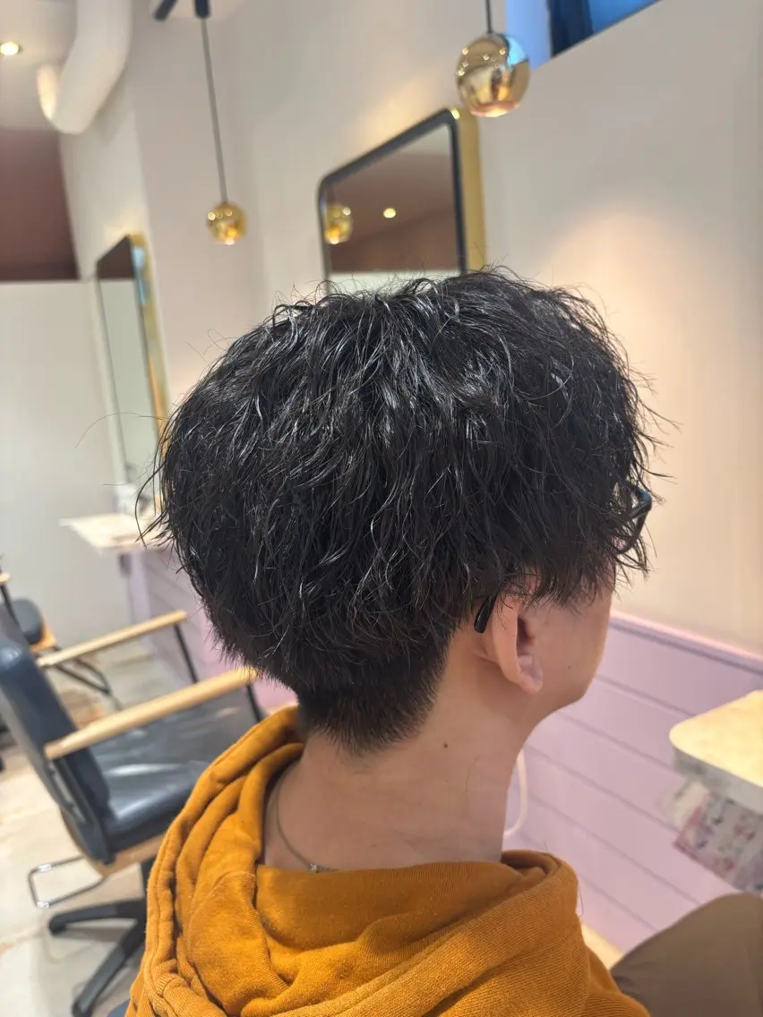 [2回目以降]メンズカット✂️ツイスパ/波巻きパーマの写真