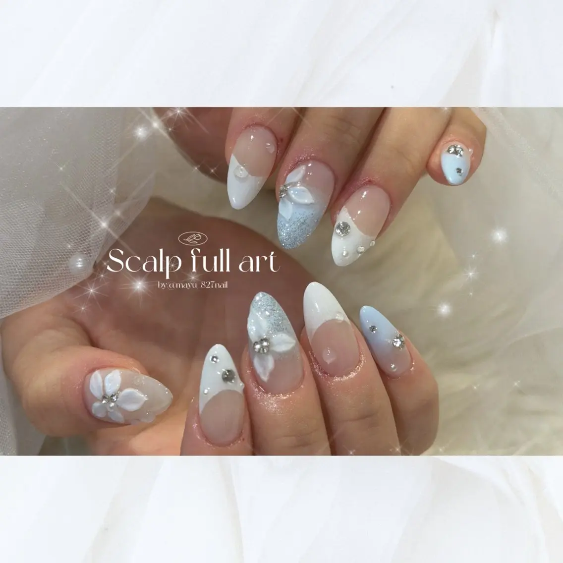 ネイル 長さ出し フラッシュネイル 韓国ネイル マグネットネイル ワンホンネイル ハンドネイル 827nail mayu🐈🐾のネイルデザイン