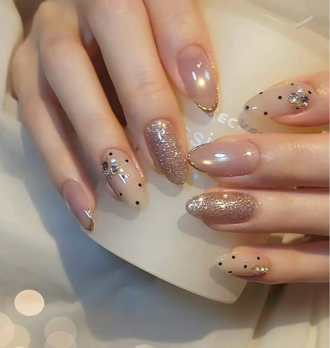 ✨チップ長さだし10本+ボリューム90min定額&持ち込みデザイン　オフあり12960➡️¥10960の写真