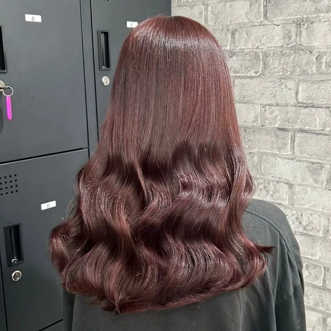 ロング カラー 🍁盛れる暖色 レイヤーカット🍁のヘアスタイル