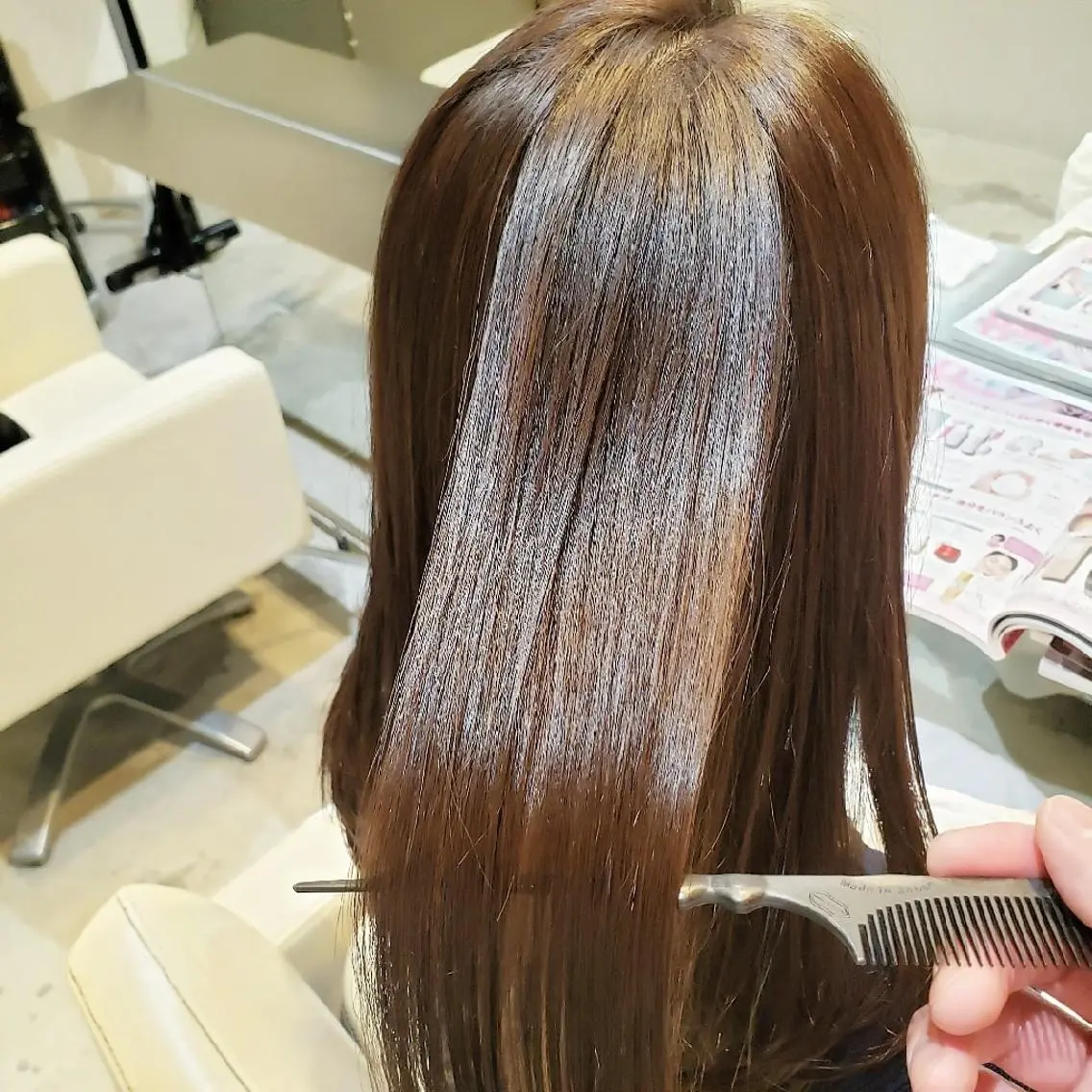 カラー ヘアカラー トリートメント ソラオカ ユウキのヘアスタイル