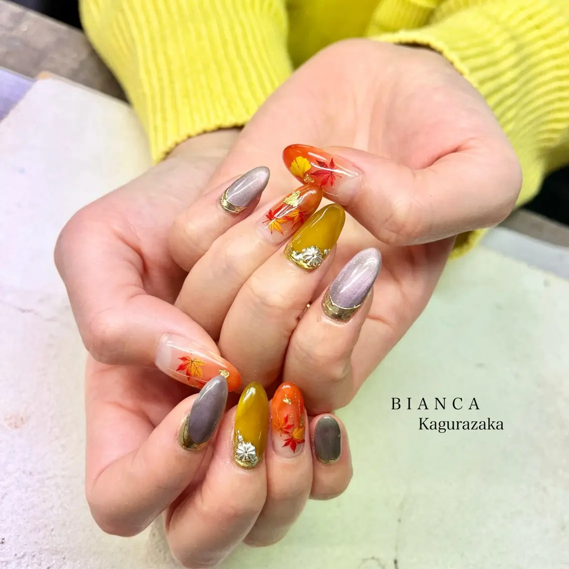 ネイル ハンドネイル ハンドケア BIANCA Ouchidaのネイルデザイン