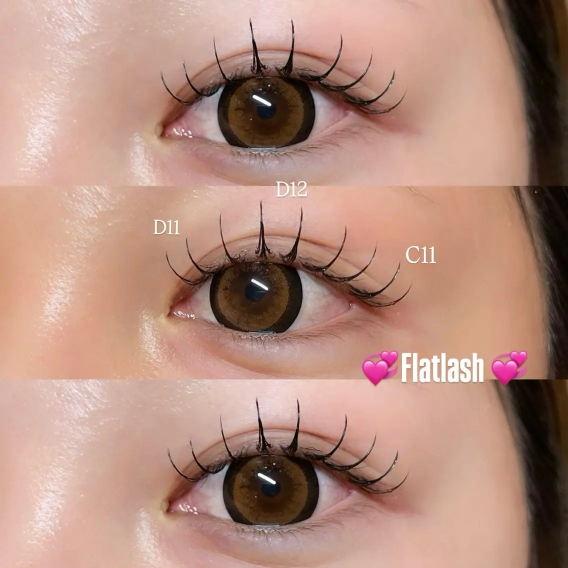 マツエク・マツパ マツエク Mell Yuuna ♡パリエク /束感のマツエク・マツパデザイン