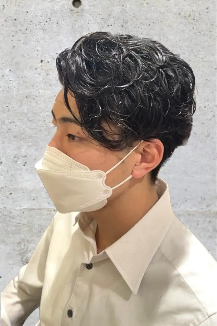 【メンズ限定クーポン】メンズカット+ニュアンスパーマ ¥10000 *ブリーチ毛+¥3300の写真