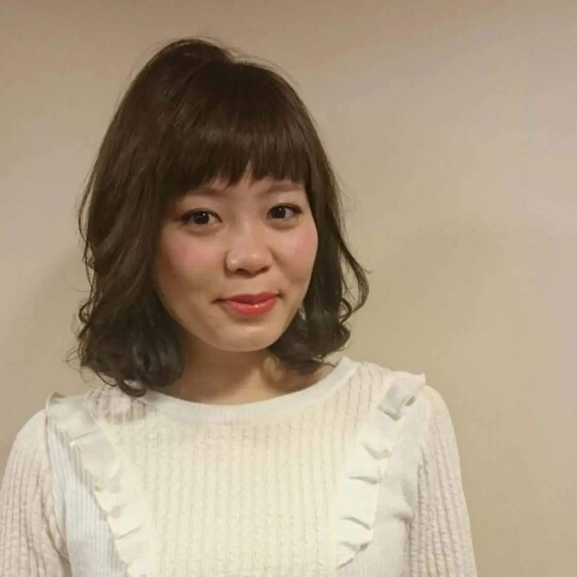 ミディアム HIKARI@ Ruheplatzのヘアスタイル