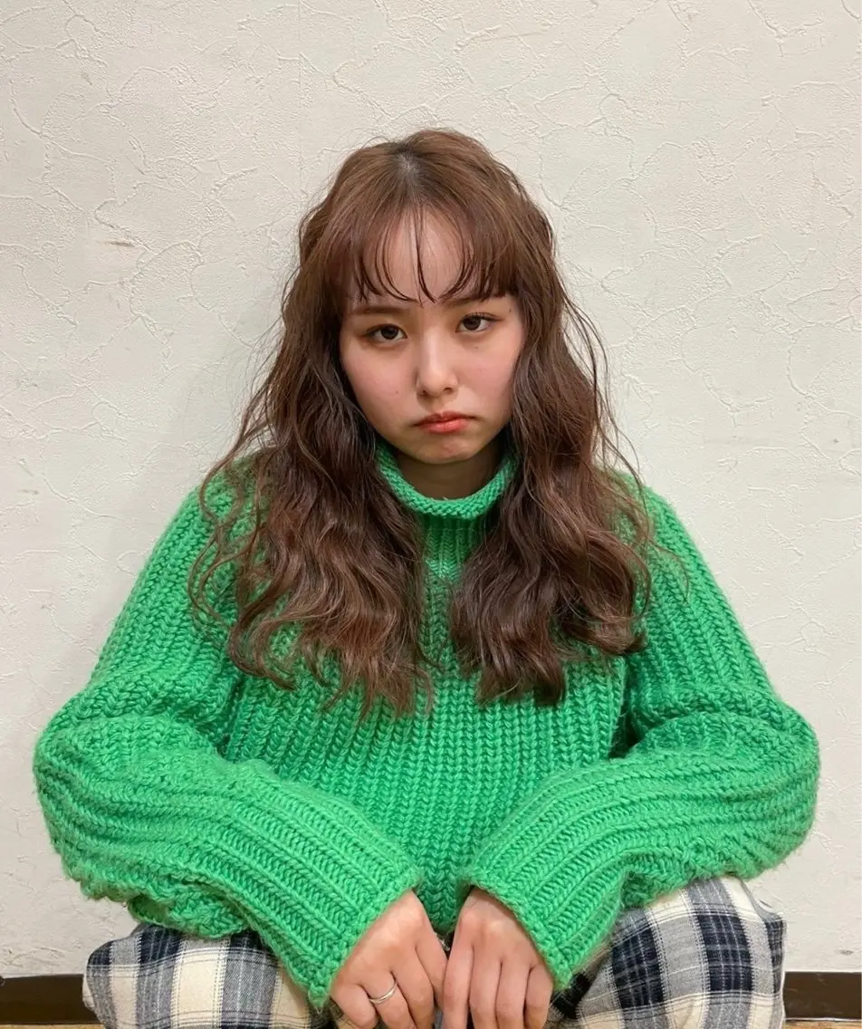 ロング カラー ヘアアレンジ ブリーチ ブラウンカラー 透明感カラー ダブルカラー ブリーチなしカラー ハイトーンカラー 🐈🤎Rikoのヘアスタイル